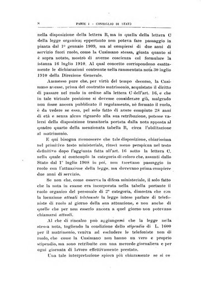 La giustizia amministrativa raccolta di decisioni e pareri del Consiglio di Stato, decisioni della Corte dei conti, sentenze della Cassazione di Roma, e decisioni delle Giunte provinciali amministrative