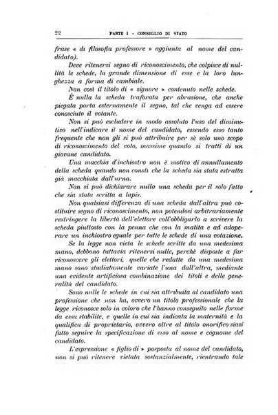 La giustizia amministrativa raccolta di decisioni e pareri del Consiglio di Stato, decisioni della Corte dei conti, sentenze della Cassazione di Roma, e decisioni delle Giunte provinciali amministrative