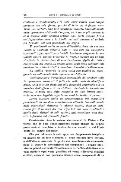 La giustizia amministrativa raccolta di decisioni e pareri del Consiglio di Stato, decisioni della Corte dei conti, sentenze della Cassazione di Roma, e decisioni delle Giunte provinciali amministrative