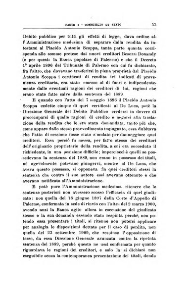 La giustizia amministrativa raccolta di decisioni e pareri del Consiglio di Stato, decisioni della Corte dei conti, sentenze della Cassazione di Roma, e decisioni delle Giunte provinciali amministrative