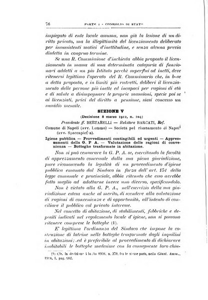 La giustizia amministrativa raccolta di decisioni e pareri del Consiglio di Stato, decisioni della Corte dei conti, sentenze della Cassazione di Roma, e decisioni delle Giunte provinciali amministrative