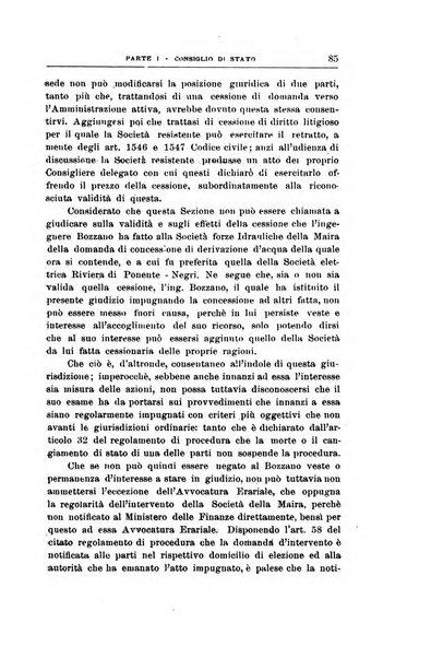 La giustizia amministrativa raccolta di decisioni e pareri del Consiglio di Stato, decisioni della Corte dei conti, sentenze della Cassazione di Roma, e decisioni delle Giunte provinciali amministrative