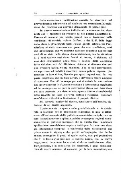 La giustizia amministrativa raccolta di decisioni e pareri del Consiglio di Stato, decisioni della Corte dei conti, sentenze della Cassazione di Roma, e decisioni delle Giunte provinciali amministrative