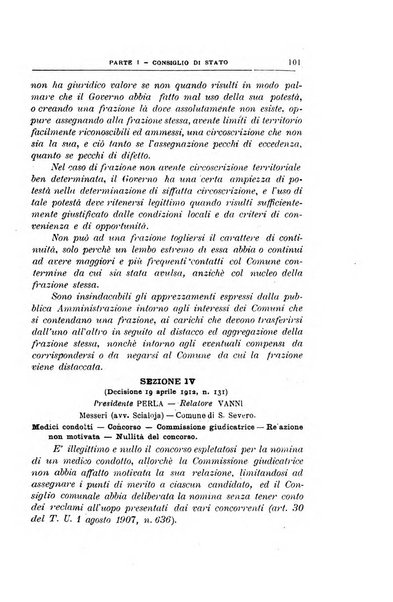 La giustizia amministrativa raccolta di decisioni e pareri del Consiglio di Stato, decisioni della Corte dei conti, sentenze della Cassazione di Roma, e decisioni delle Giunte provinciali amministrative