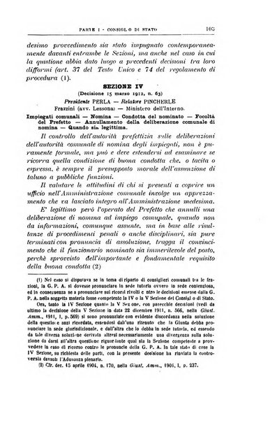 La giustizia amministrativa raccolta di decisioni e pareri del Consiglio di Stato, decisioni della Corte dei conti, sentenze della Cassazione di Roma, e decisioni delle Giunte provinciali amministrative