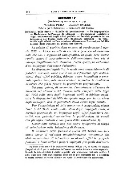 La giustizia amministrativa raccolta di decisioni e pareri del Consiglio di Stato, decisioni della Corte dei conti, sentenze della Cassazione di Roma, e decisioni delle Giunte provinciali amministrative