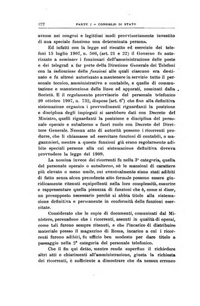 La giustizia amministrativa raccolta di decisioni e pareri del Consiglio di Stato, decisioni della Corte dei conti, sentenze della Cassazione di Roma, e decisioni delle Giunte provinciali amministrative