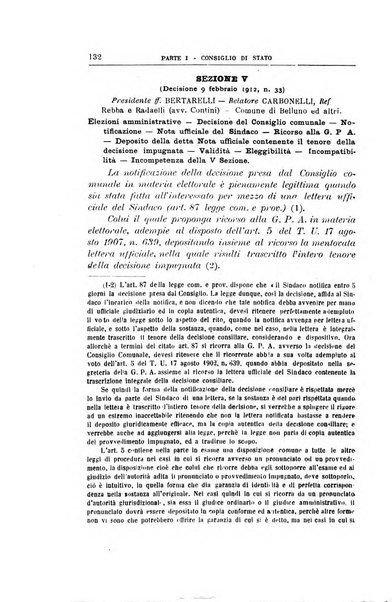 La giustizia amministrativa raccolta di decisioni e pareri del Consiglio di Stato, decisioni della Corte dei conti, sentenze della Cassazione di Roma, e decisioni delle Giunte provinciali amministrative