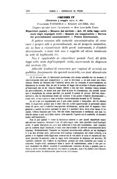 La giustizia amministrativa raccolta di decisioni e pareri del Consiglio di Stato, decisioni della Corte dei conti, sentenze della Cassazione di Roma, e decisioni delle Giunte provinciali amministrative