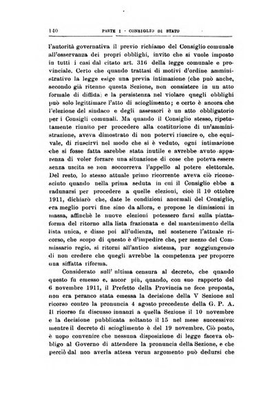 La giustizia amministrativa raccolta di decisioni e pareri del Consiglio di Stato, decisioni della Corte dei conti, sentenze della Cassazione di Roma, e decisioni delle Giunte provinciali amministrative