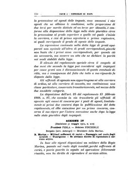 La giustizia amministrativa raccolta di decisioni e pareri del Consiglio di Stato, decisioni della Corte dei conti, sentenze della Cassazione di Roma, e decisioni delle Giunte provinciali amministrative