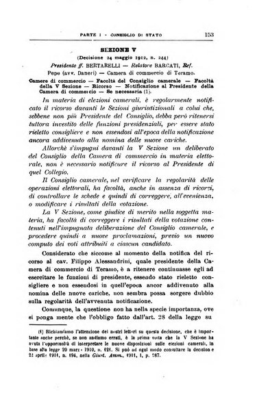 La giustizia amministrativa raccolta di decisioni e pareri del Consiglio di Stato, decisioni della Corte dei conti, sentenze della Cassazione di Roma, e decisioni delle Giunte provinciali amministrative