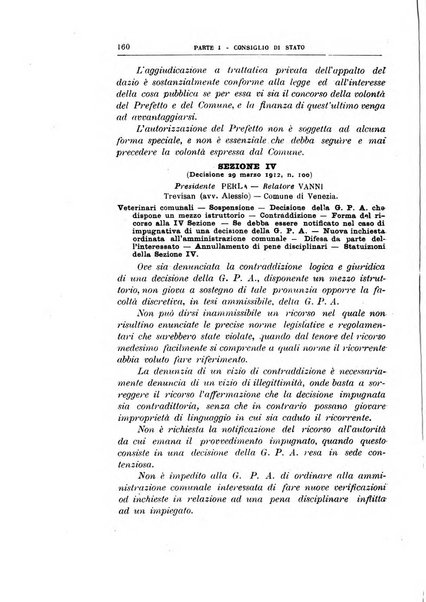 La giustizia amministrativa raccolta di decisioni e pareri del Consiglio di Stato, decisioni della Corte dei conti, sentenze della Cassazione di Roma, e decisioni delle Giunte provinciali amministrative