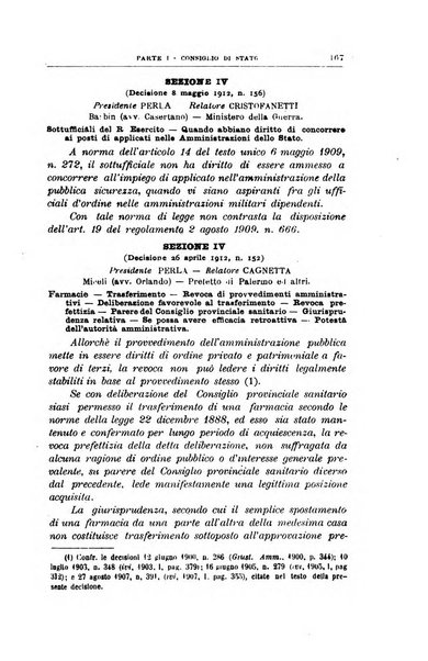 La giustizia amministrativa raccolta di decisioni e pareri del Consiglio di Stato, decisioni della Corte dei conti, sentenze della Cassazione di Roma, e decisioni delle Giunte provinciali amministrative