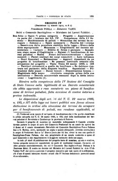 La giustizia amministrativa raccolta di decisioni e pareri del Consiglio di Stato, decisioni della Corte dei conti, sentenze della Cassazione di Roma, e decisioni delle Giunte provinciali amministrative