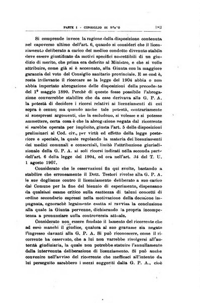 La giustizia amministrativa raccolta di decisioni e pareri del Consiglio di Stato, decisioni della Corte dei conti, sentenze della Cassazione di Roma, e decisioni delle Giunte provinciali amministrative