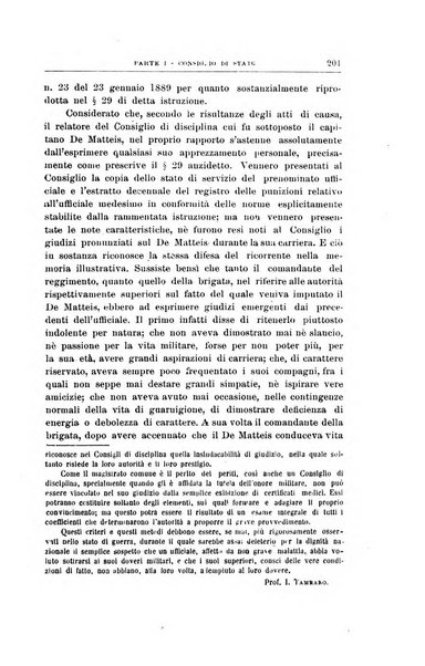 La giustizia amministrativa raccolta di decisioni e pareri del Consiglio di Stato, decisioni della Corte dei conti, sentenze della Cassazione di Roma, e decisioni delle Giunte provinciali amministrative