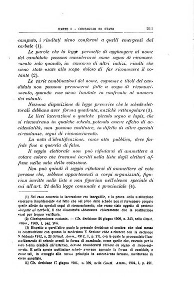 La giustizia amministrativa raccolta di decisioni e pareri del Consiglio di Stato, decisioni della Corte dei conti, sentenze della Cassazione di Roma, e decisioni delle Giunte provinciali amministrative