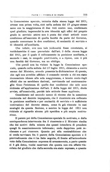 La giustizia amministrativa raccolta di decisioni e pareri del Consiglio di Stato, decisioni della Corte dei conti, sentenze della Cassazione di Roma, e decisioni delle Giunte provinciali amministrative