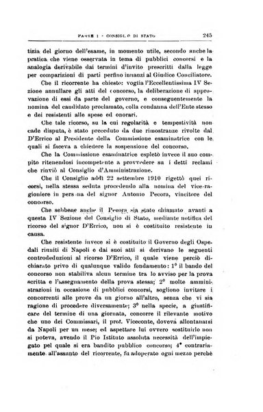 La giustizia amministrativa raccolta di decisioni e pareri del Consiglio di Stato, decisioni della Corte dei conti, sentenze della Cassazione di Roma, e decisioni delle Giunte provinciali amministrative