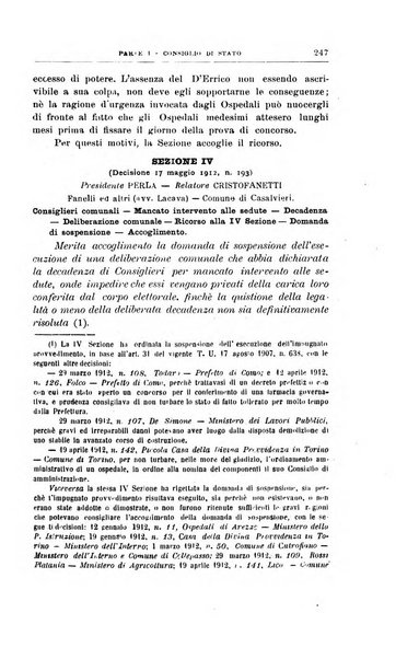 La giustizia amministrativa raccolta di decisioni e pareri del Consiglio di Stato, decisioni della Corte dei conti, sentenze della Cassazione di Roma, e decisioni delle Giunte provinciali amministrative