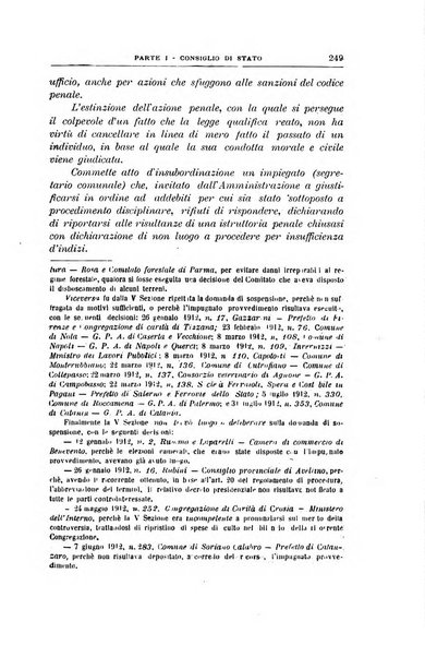 La giustizia amministrativa raccolta di decisioni e pareri del Consiglio di Stato, decisioni della Corte dei conti, sentenze della Cassazione di Roma, e decisioni delle Giunte provinciali amministrative