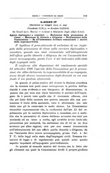 La giustizia amministrativa raccolta di decisioni e pareri del Consiglio di Stato, decisioni della Corte dei conti, sentenze della Cassazione di Roma, e decisioni delle Giunte provinciali amministrative