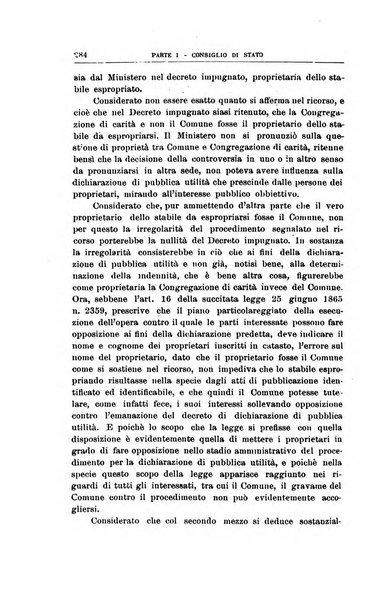 La giustizia amministrativa raccolta di decisioni e pareri del Consiglio di Stato, decisioni della Corte dei conti, sentenze della Cassazione di Roma, e decisioni delle Giunte provinciali amministrative