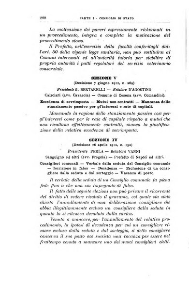 La giustizia amministrativa raccolta di decisioni e pareri del Consiglio di Stato, decisioni della Corte dei conti, sentenze della Cassazione di Roma, e decisioni delle Giunte provinciali amministrative