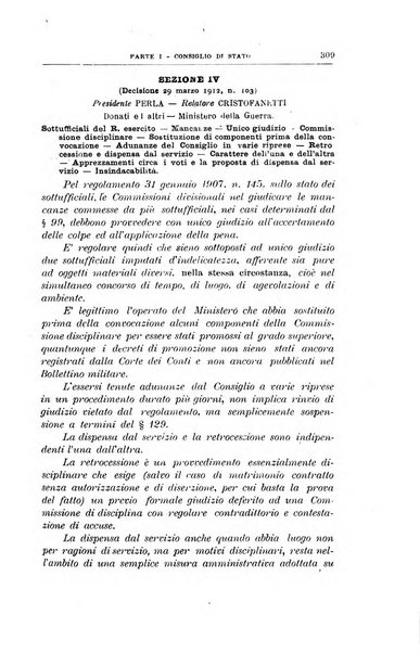 La giustizia amministrativa raccolta di decisioni e pareri del Consiglio di Stato, decisioni della Corte dei conti, sentenze della Cassazione di Roma, e decisioni delle Giunte provinciali amministrative