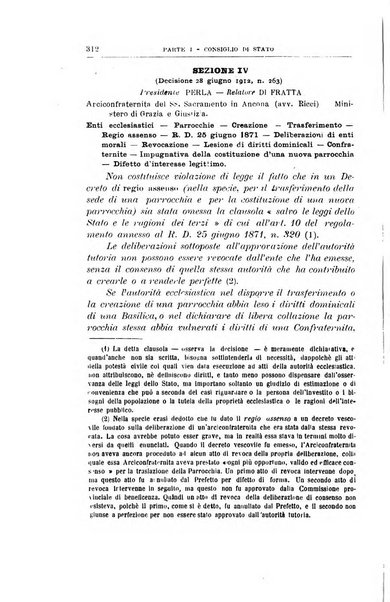 La giustizia amministrativa raccolta di decisioni e pareri del Consiglio di Stato, decisioni della Corte dei conti, sentenze della Cassazione di Roma, e decisioni delle Giunte provinciali amministrative