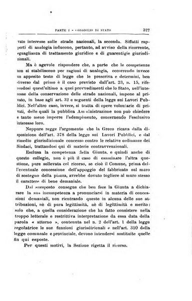 La giustizia amministrativa raccolta di decisioni e pareri del Consiglio di Stato, decisioni della Corte dei conti, sentenze della Cassazione di Roma, e decisioni delle Giunte provinciali amministrative