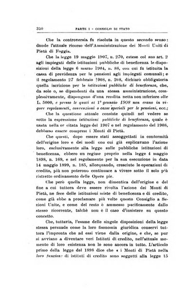 La giustizia amministrativa raccolta di decisioni e pareri del Consiglio di Stato, decisioni della Corte dei conti, sentenze della Cassazione di Roma, e decisioni delle Giunte provinciali amministrative