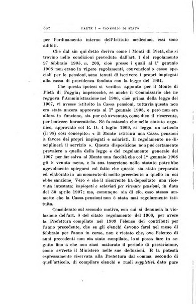 La giustizia amministrativa raccolta di decisioni e pareri del Consiglio di Stato, decisioni della Corte dei conti, sentenze della Cassazione di Roma, e decisioni delle Giunte provinciali amministrative