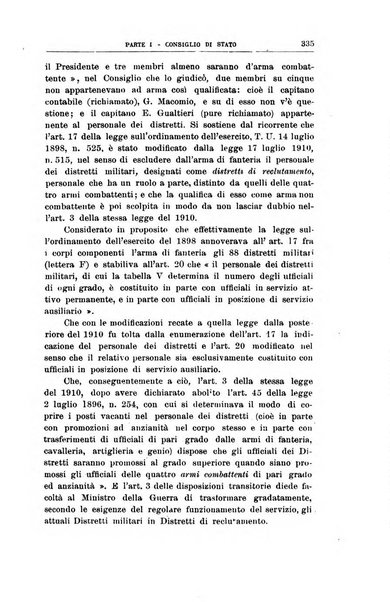 La giustizia amministrativa raccolta di decisioni e pareri del Consiglio di Stato, decisioni della Corte dei conti, sentenze della Cassazione di Roma, e decisioni delle Giunte provinciali amministrative