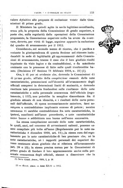 La giustizia amministrativa raccolta di decisioni e pareri del Consiglio di Stato, decisioni della Corte dei conti, sentenze della Cassazione di Roma, e decisioni delle Giunte provinciali amministrative