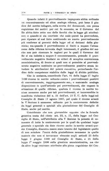 La giustizia amministrativa raccolta di decisioni e pareri del Consiglio di Stato, decisioni della Corte dei conti, sentenze della Cassazione di Roma, e decisioni delle Giunte provinciali amministrative