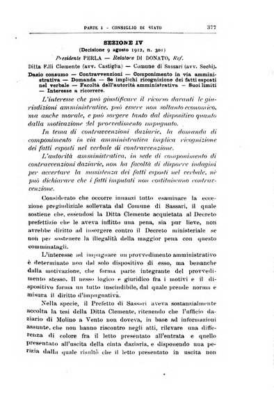 La giustizia amministrativa raccolta di decisioni e pareri del Consiglio di Stato, decisioni della Corte dei conti, sentenze della Cassazione di Roma, e decisioni delle Giunte provinciali amministrative