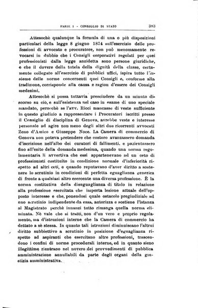 La giustizia amministrativa raccolta di decisioni e pareri del Consiglio di Stato, decisioni della Corte dei conti, sentenze della Cassazione di Roma, e decisioni delle Giunte provinciali amministrative