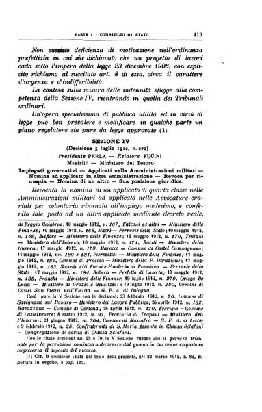 La giustizia amministrativa raccolta di decisioni e pareri del Consiglio di Stato, decisioni della Corte dei conti, sentenze della Cassazione di Roma, e decisioni delle Giunte provinciali amministrative