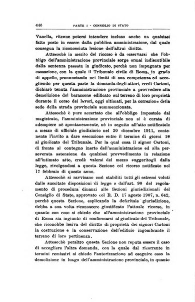 La giustizia amministrativa raccolta di decisioni e pareri del Consiglio di Stato, decisioni della Corte dei conti, sentenze della Cassazione di Roma, e decisioni delle Giunte provinciali amministrative