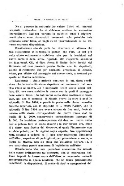 La giustizia amministrativa raccolta di decisioni e pareri del Consiglio di Stato, decisioni della Corte dei conti, sentenze della Cassazione di Roma, e decisioni delle Giunte provinciali amministrative