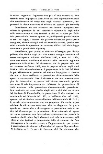 La giustizia amministrativa raccolta di decisioni e pareri del Consiglio di Stato, decisioni della Corte dei conti, sentenze della Cassazione di Roma, e decisioni delle Giunte provinciali amministrative