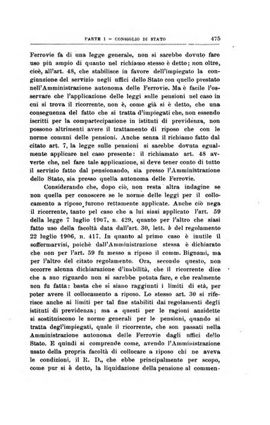 La giustizia amministrativa raccolta di decisioni e pareri del Consiglio di Stato, decisioni della Corte dei conti, sentenze della Cassazione di Roma, e decisioni delle Giunte provinciali amministrative