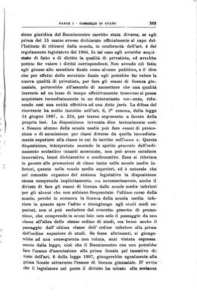 La giustizia amministrativa raccolta di decisioni e pareri del Consiglio di Stato, decisioni della Corte dei conti, sentenze della Cassazione di Roma, e decisioni delle Giunte provinciali amministrative