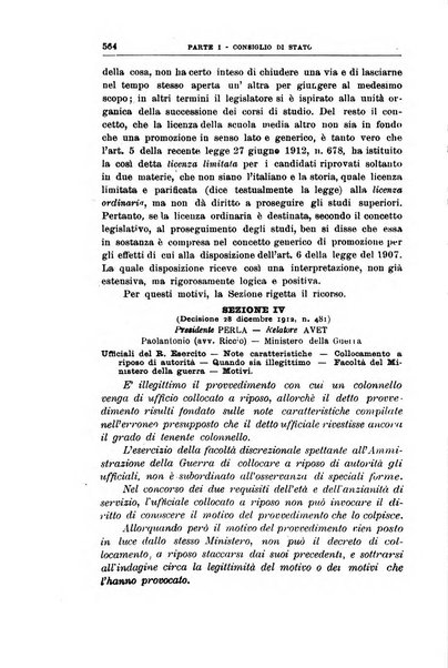 La giustizia amministrativa raccolta di decisioni e pareri del Consiglio di Stato, decisioni della Corte dei conti, sentenze della Cassazione di Roma, e decisioni delle Giunte provinciali amministrative