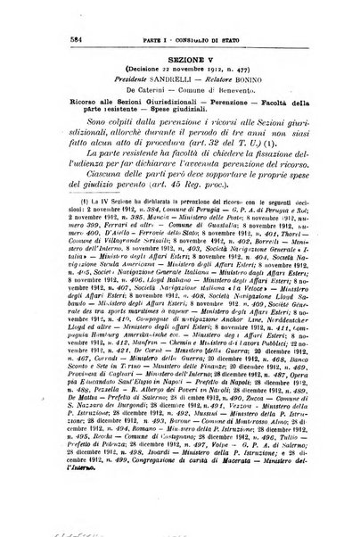 La giustizia amministrativa raccolta di decisioni e pareri del Consiglio di Stato, decisioni della Corte dei conti, sentenze della Cassazione di Roma, e decisioni delle Giunte provinciali amministrative