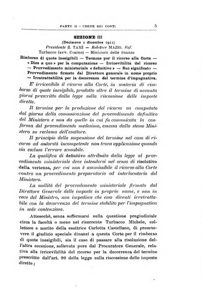 La giustizia amministrativa raccolta di decisioni e pareri del Consiglio di Stato, decisioni della Corte dei conti, sentenze della Cassazione di Roma, e decisioni delle Giunte provinciali amministrative