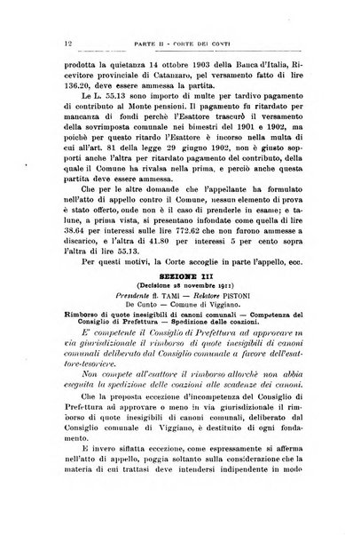 La giustizia amministrativa raccolta di decisioni e pareri del Consiglio di Stato, decisioni della Corte dei conti, sentenze della Cassazione di Roma, e decisioni delle Giunte provinciali amministrative