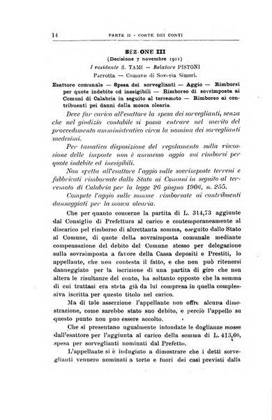 La giustizia amministrativa raccolta di decisioni e pareri del Consiglio di Stato, decisioni della Corte dei conti, sentenze della Cassazione di Roma, e decisioni delle Giunte provinciali amministrative